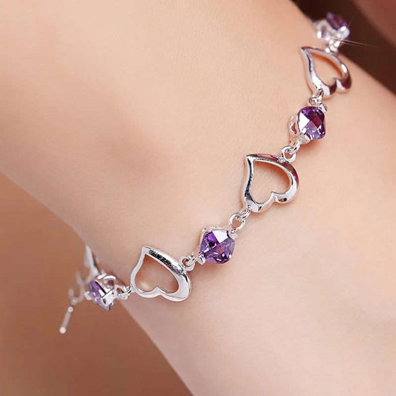 Purplle Heart Bracelet