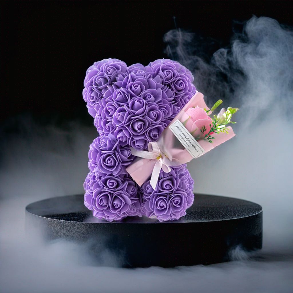 Rose Bear In Gift Box